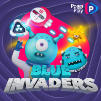 Slots Online PoggiPlay - Blue Invaders